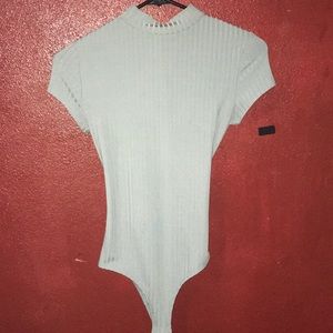 Light blue bodysuit